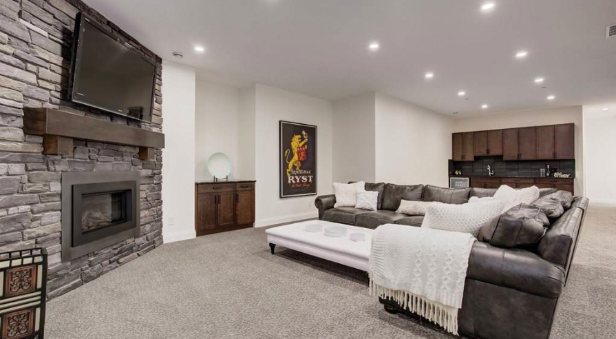 Renovation in basement